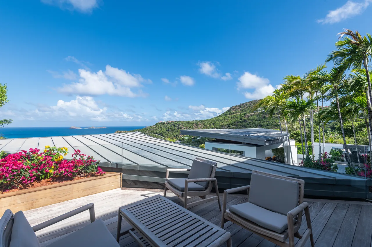 Bedroom 1 — private terrace