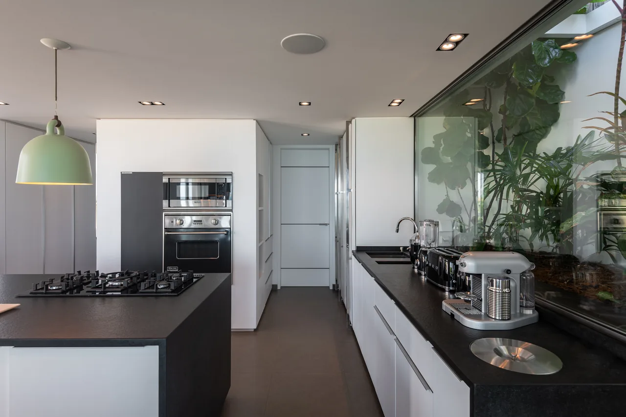 The open kitchen